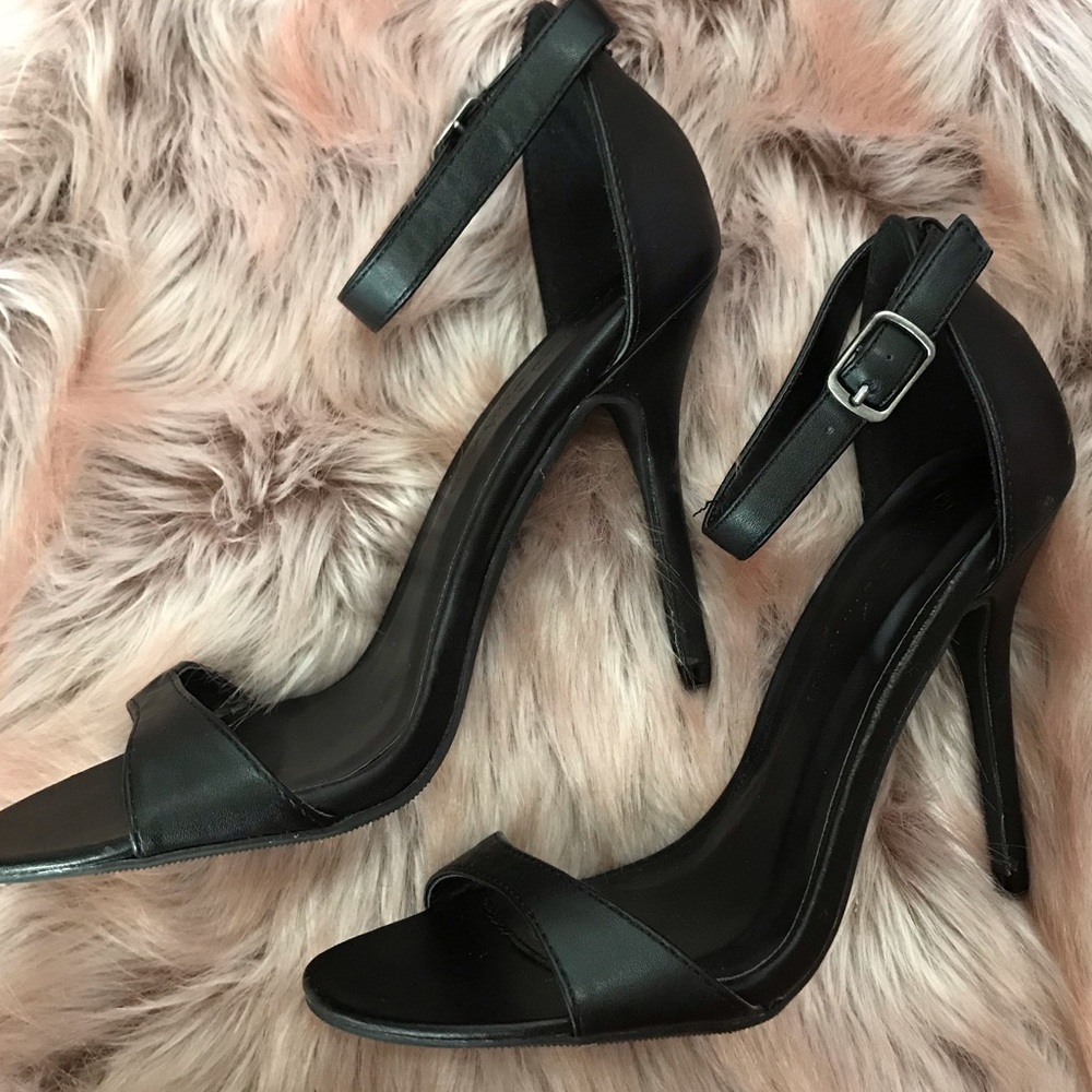 Classic black heels